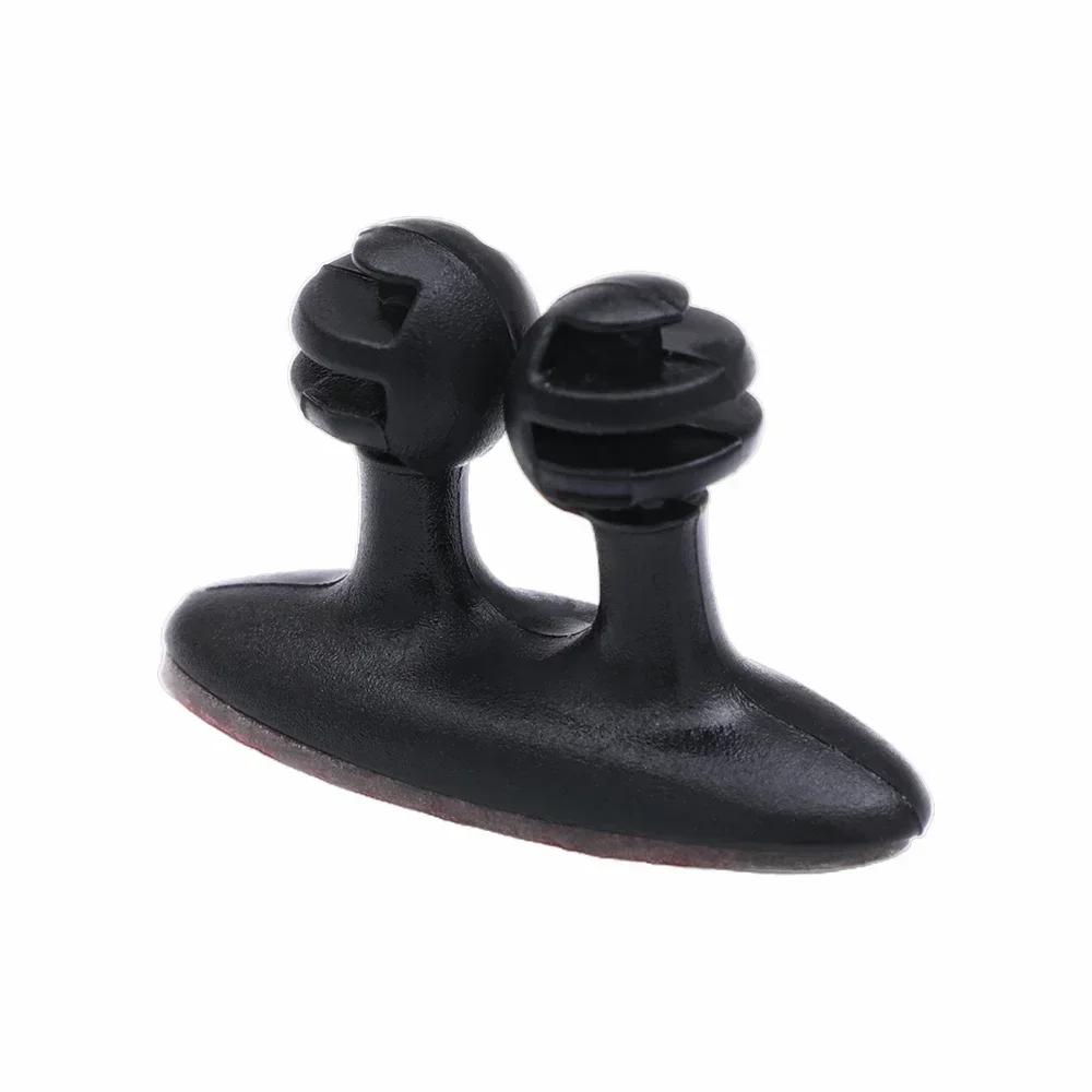 

1-20 шт. Держатель для автомобильных проводов, зажим для провода автомобильного зарядного устройства, многофункциональный зажим для галстука, фиксатор, органайзер, высококачественный зажим для кабеля наушников