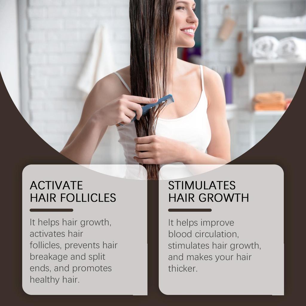 Egoa Hair Treatment Spray Strengthening Hair Nourishing Scalp Care Frizz Smoothing Shine Treatment Spray