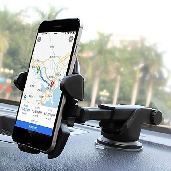 Universal 360 Rotating Car Windshield Mount Holder Stand Bracket For Cell Phone With Premium Quality Design