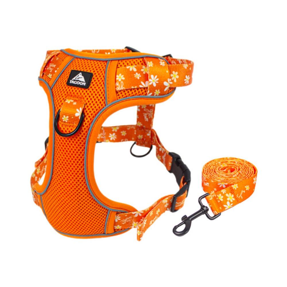 

Reflective Dogs Harness Leash Set Breathable Pet Vest Durable Cat Harnesses Summer S