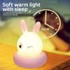 Animal LED Night Light for Kids 3 Level Dimmable Touch Sensor Nursery Sleeping Nightlights for Toddler Baby Room Decor
