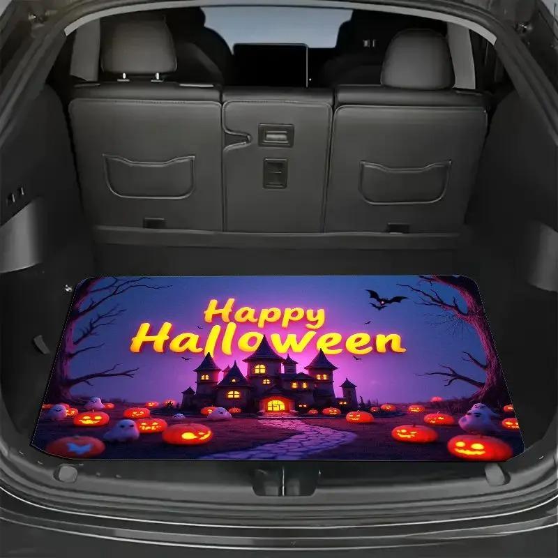 

Хэллоуин Тыква Летучая мышь Привидение Скелет Узор Новый Прихожая Коврик для пола Ванная Абсорбирующий Коврик для ног Дверной коврик Ужас Скелет Украшение 40X60CM