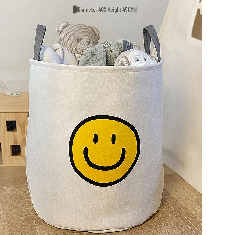 

Thick Fabric Laundry & Toy Storage Basket for Dorms and Kindergartens D40/H45