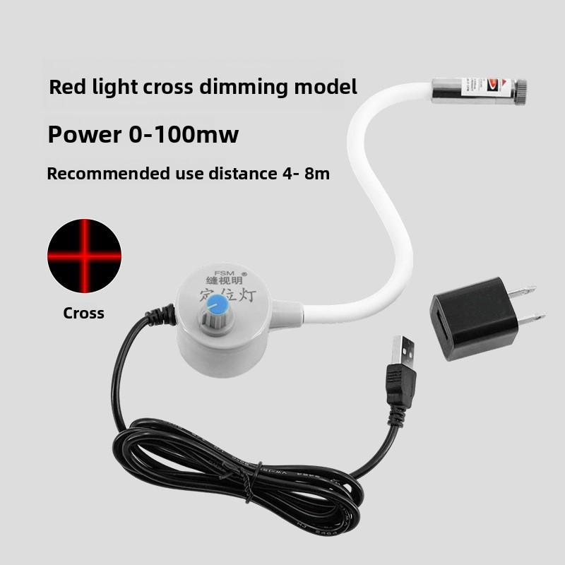 

USB Магнитный Лазерный Направляющий Красный Лазерный Позиционирующий Свет для Швейной Машины, Пэчворка, Рукоделия, Выравнивания Рабочего Стола