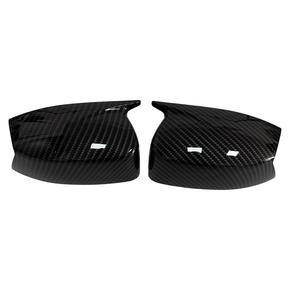 For Ford S-MAX C-MAX Galaxy 2006-2015 ABS Rearview Side Mirror Cover Wing Cap Exterior Door Housing Shell Trim Adhesive Sticker