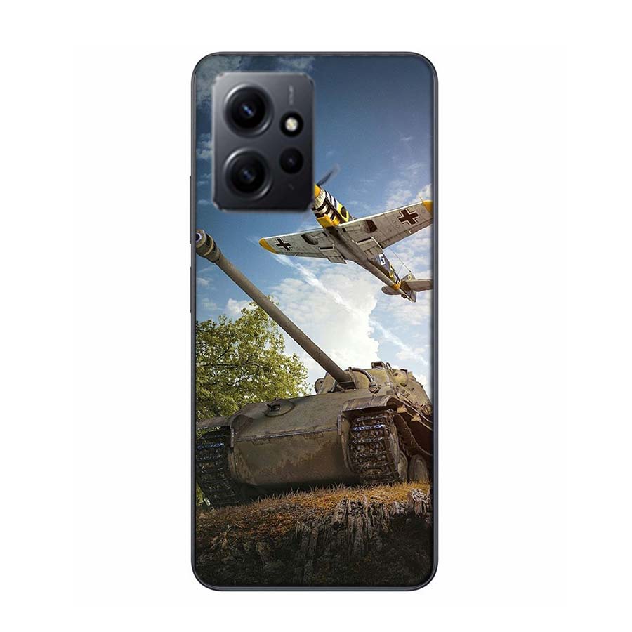 World Of Tanks Game Phone Case For Redmi Note 14 15 Pro 5G 13 12 Pro Plus 11 11T 11E 11S 10 Pro 10S 9 9S Cover Cell Clear TPU Ca