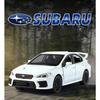 1/30 Subaru STI WRX Alloy Car Model Sound and Light Pull Back Children's Toy Collectibles Birthday Gift