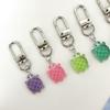 Melon Bread Turtle Keychain Lucky Keyring