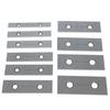 10 Pair 1/8 X 4-In Precision Parallel Set .001" Hardened Steel In Case Steel New