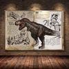 Modułowy Płócienny Ark Survival Evolved Obrazy Malarstwo Gra Survivalowa Wystrój Domu Druk Plakat Dinozaura Salon Nowoczesna Sztuka Ścienna