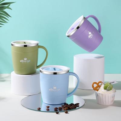 Milchkaffeetasse Edelstahl Doppelwandige wärmeisolierte Wassertassen und -becher Metallkaffeetasse Becher