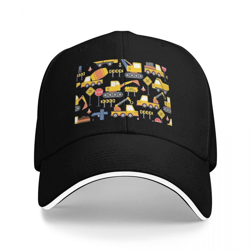 Unisex Baseball Hats  Transportation Pattern Blue  Summer Sports Baseball Caps Hip Hop Cap Casquette Polychromatic Hats