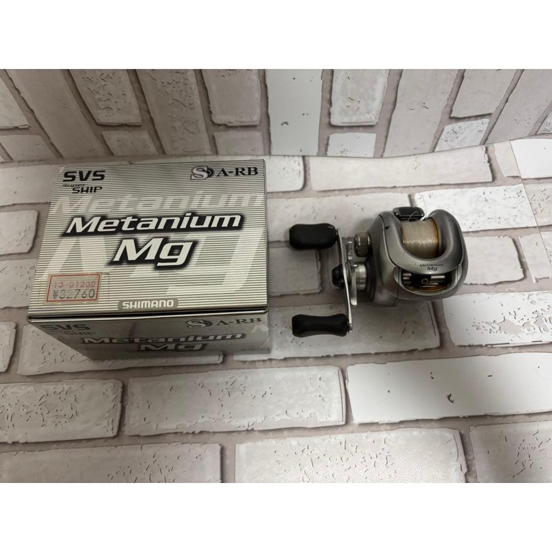 Used SHIMANO Metanium Mg Bait Reel Bass Fishing
