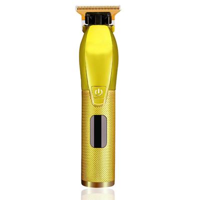 Rechargeable LCD Home Hair Clipper Electric Hairdresser Hair Salon High-power Hair Clipper Trimming Edge Metal,High Quality