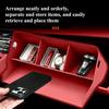 For Zeekr 8X 2026 Car Passenger Glove Box Storage Tray Silicone Partition Organizer Interior Stowing Modification Accessories