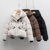 Down Jacket Women's Simple Thickened Winter Short Duck Down New Down Jacket
