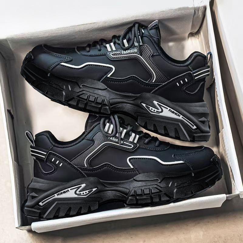 Winter new student non-slip running light sports leisure waterproof dad trendy shoes