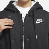 Nike Piumini Donna Grigio Nero Con Cappuccio Moderato Altro FD6684-045