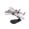 1:100 A-10A Plane Model Aircraft Simulation Display Stand Metal Alloy Fighter Realistic