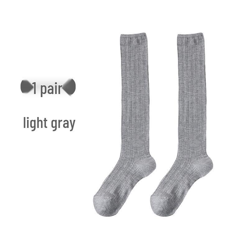 Bamboo Fiber Knee-High Compression Calf Socks for Women - Breathable, Antibacterial, and Thin Mesh Design
