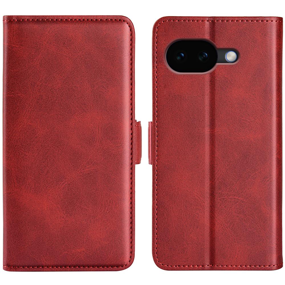 For Google Pixel 10a Case Calf Texture Leather Wallet Phone Cover