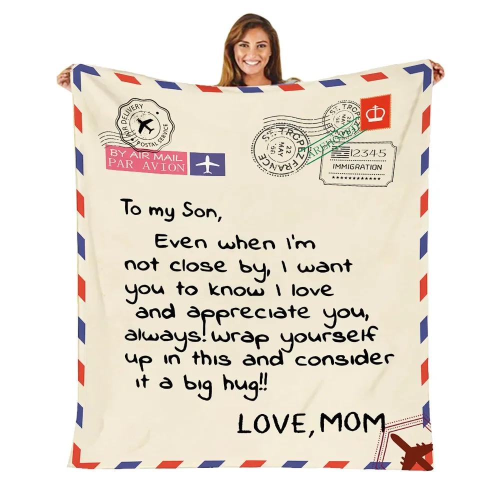 Gift To Daughter Son Girlfriend Wife Throw Blanket for Birthday Thanksgiving Valentine's Day Gift Soft Lightweight for Couch Bed