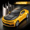1:18 Skala Bumblebee Chevrolet Camaro Diecast Modellauto Kinderspielzeugauto Licht & Ton Sammlerstück Ausstellungsstück