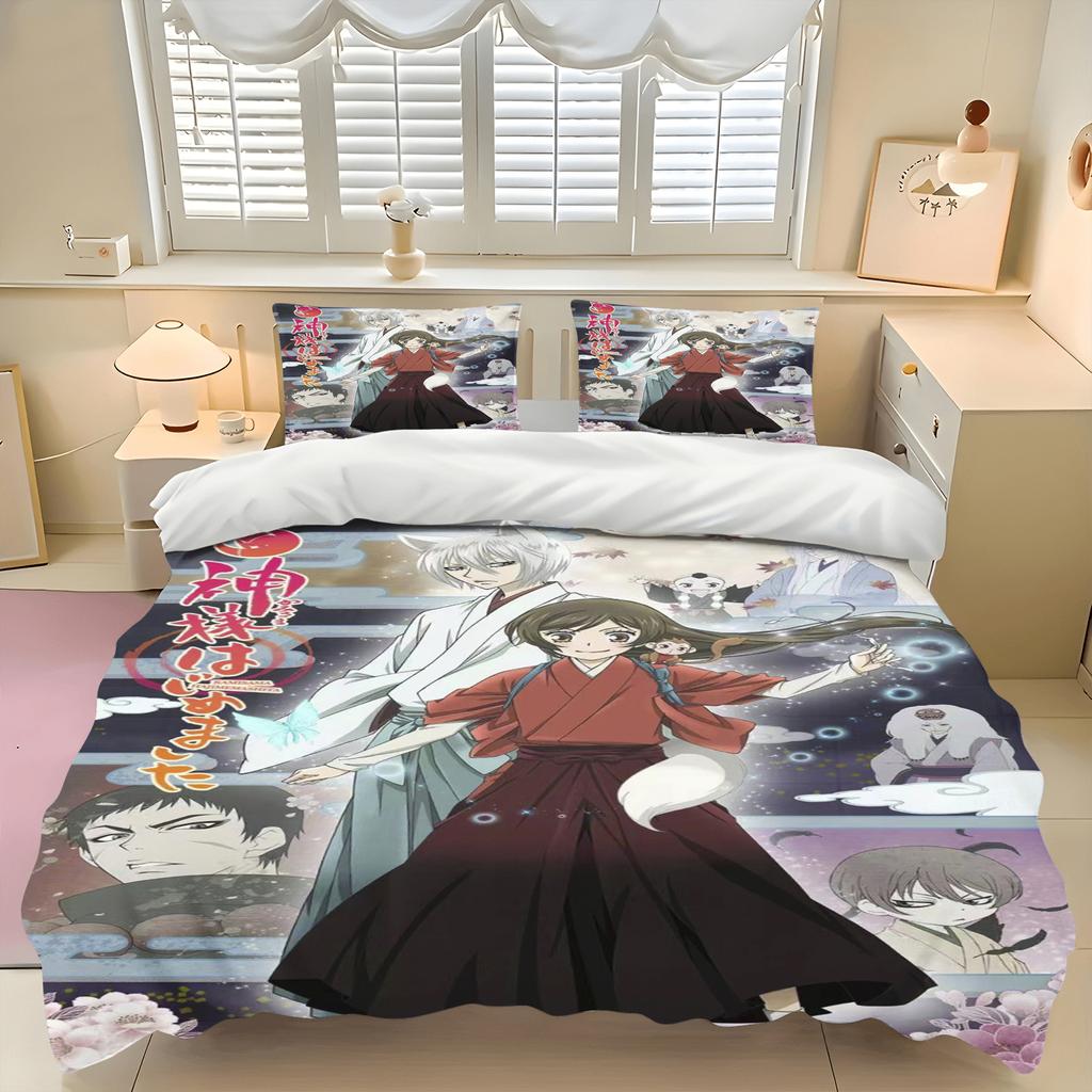 Nanami Duvet Cover Kamisama Kiss Cartoon Quilt Home Pillowcase Set Adult Bedroom Children Comforter Bedding
