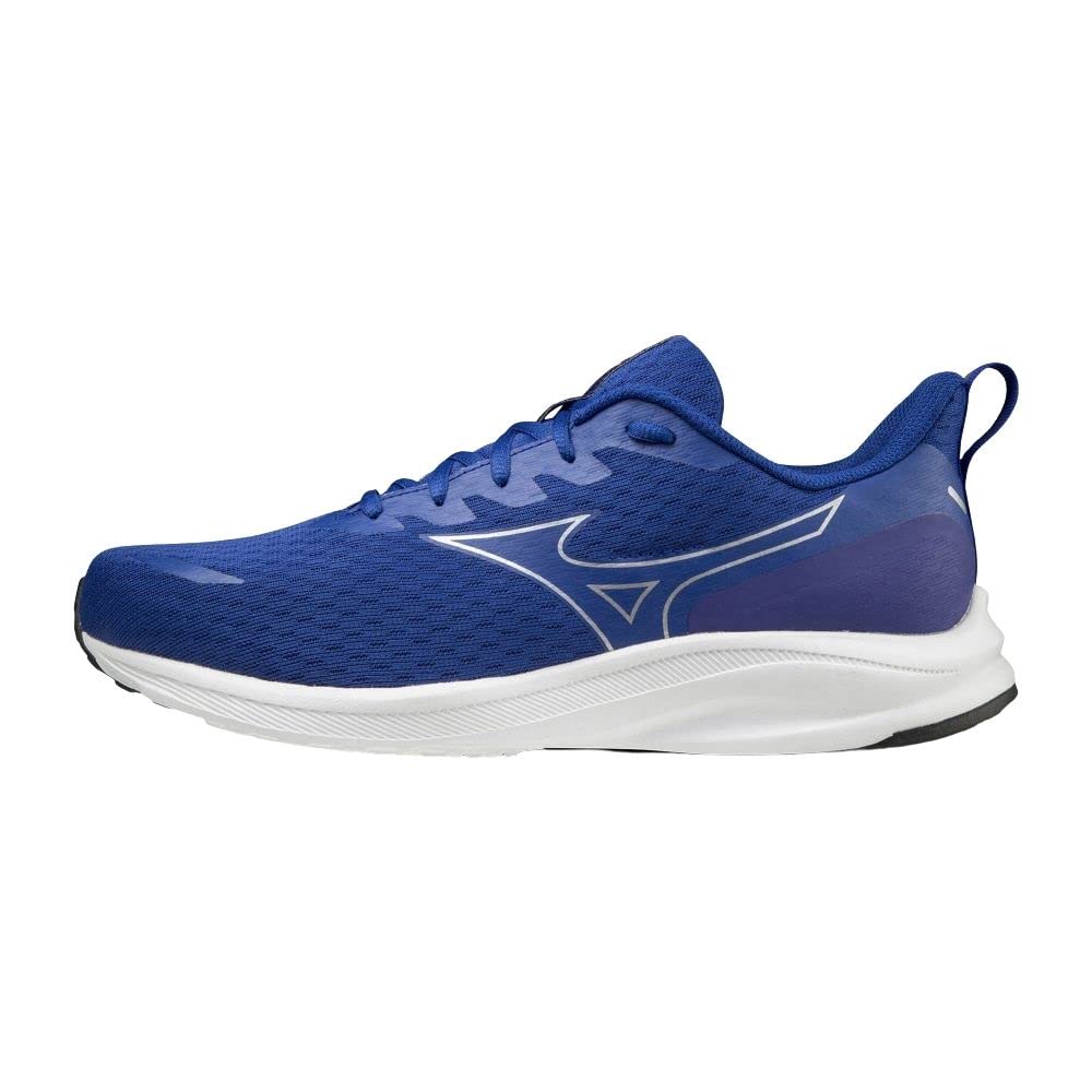 Mizuno Esperanzer Running Shoes, Perfect for Commuting, Jogging, Sports, and Exercise, Blue/Silver, Size 22.5 Cm, 4E