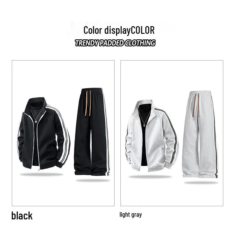 Jeanswest Men's Striped Tracksuit Set