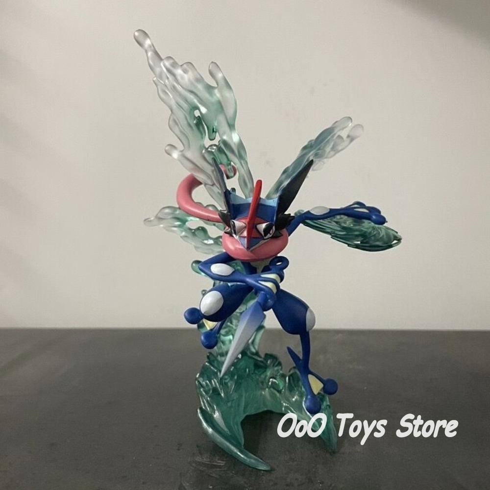 Аниме Покемон Фигурка Император Грененья Фигурки Действия ПВХ Коллекционная Модель Игрушки для Детей Подарки 16см/6.29дюймов