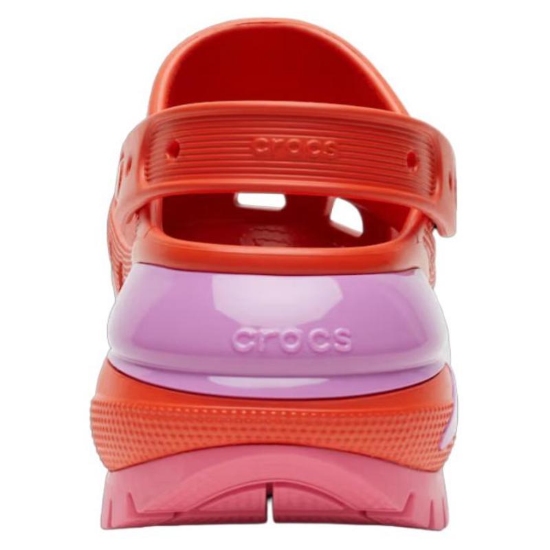 Crocs EVA Round Toe and Foot 7cm Hole Shoes Unisex Orange