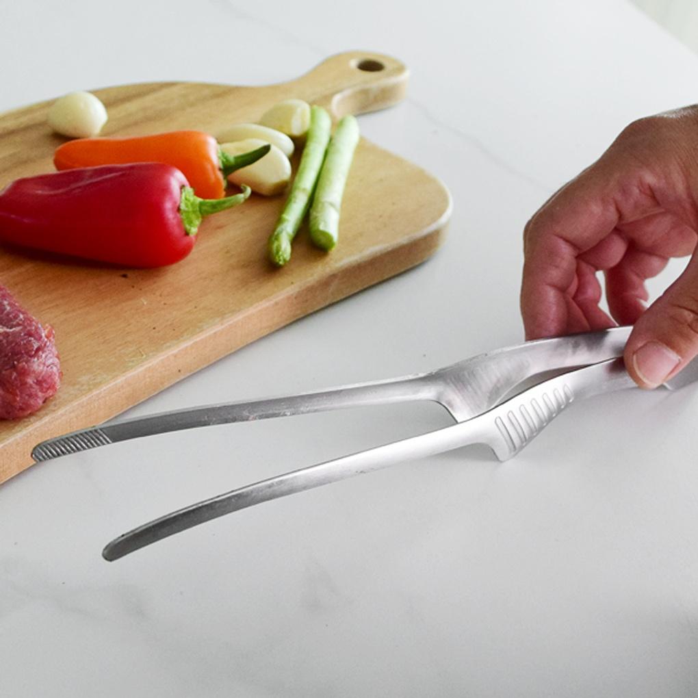 [OSLO] OSLO All-Stainless Steel Stand Tongs