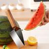Rostfritt stål multifunktionell kraftig fruktskärare stor vattenmelon skärare bärbar lättrengörande kök picknick effektivt matlagningsverktyg