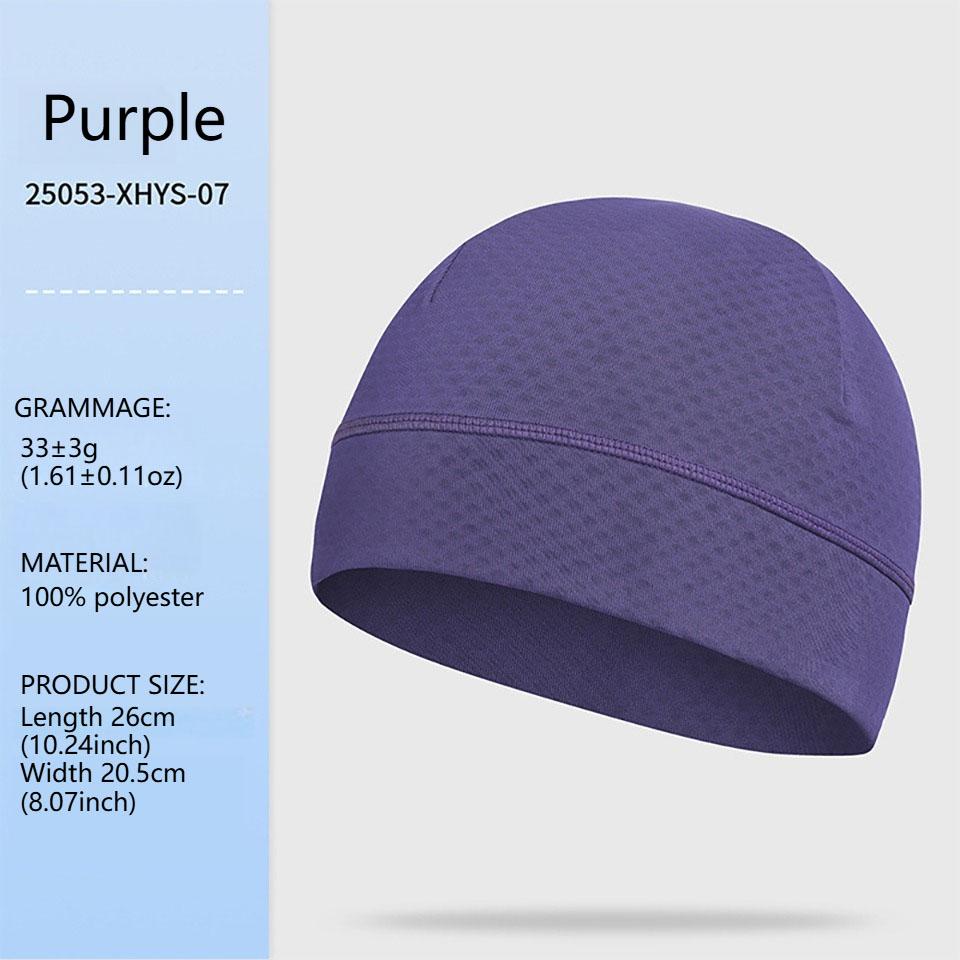 Getinfit 1Pcs Fleece Hat Absorb Sweat And Keep Warm Sports Running And Cycling Cap Wrap The Head Warm Inner Liner Cap Men Women