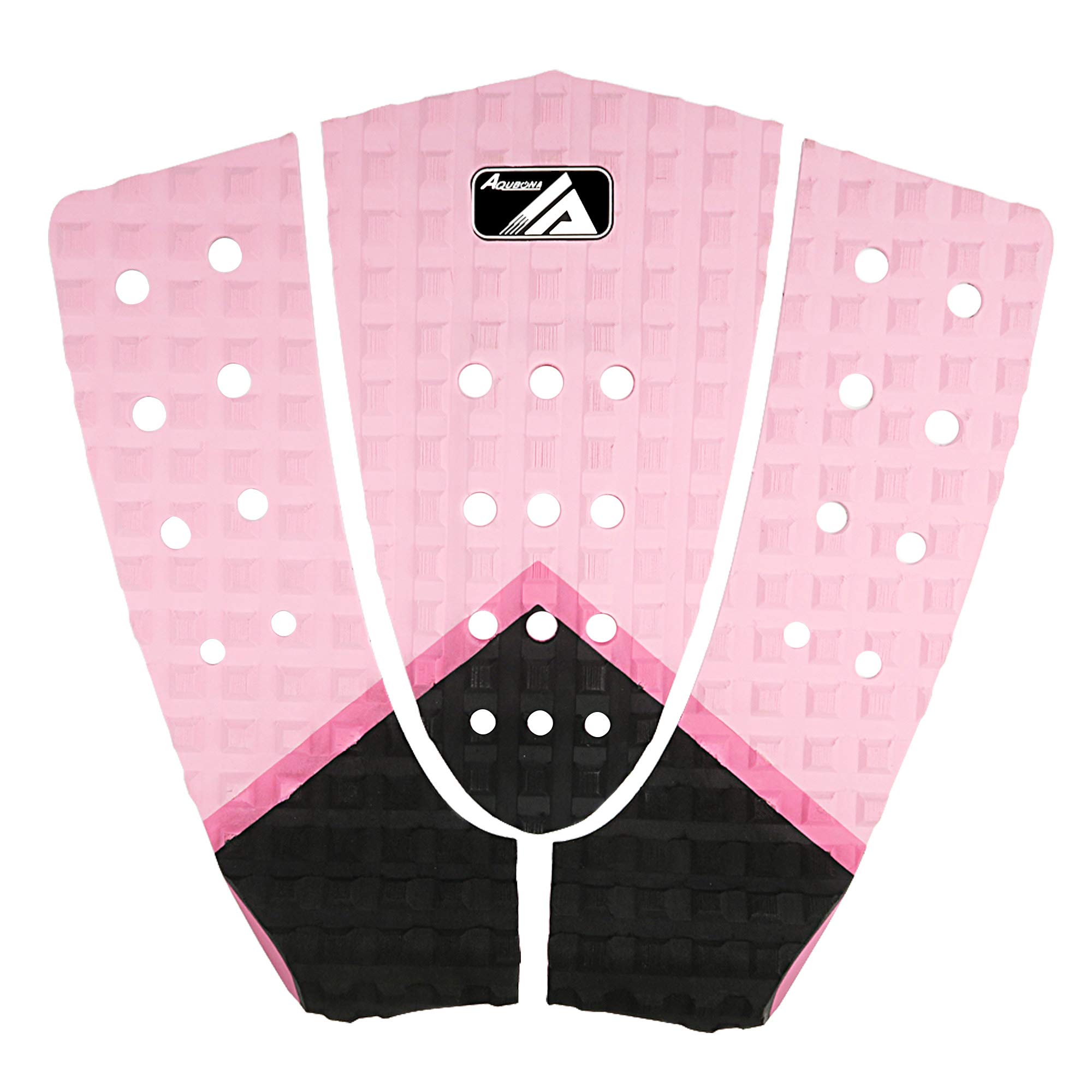 

Sleepy Surfing Deck Pad for 3-Piece/6-Piece Surfboards (Pink/Black)