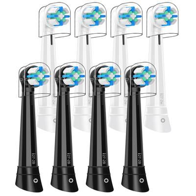 Kompatibel mit Oral-B iO Ersatz-Zahnbürstenköpfen, Weiß (8 Stück) für Oral-B iO Serie 2, 3, 4, 5, 6, 7, 8, 9 und 10