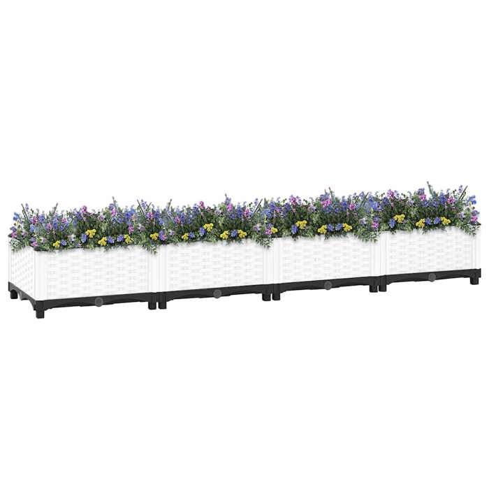 VidaXL Lit surélevé 160x40x23 cm Polypropylène 153307