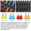Fuse Box Holder M5 Stud With LED Indicator Light For Auto Car Boat Marine 32V 100A