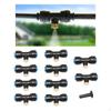 Set of 10 Garden Misting Nozzles Outdoor Cooling System Irrigation Spray Head