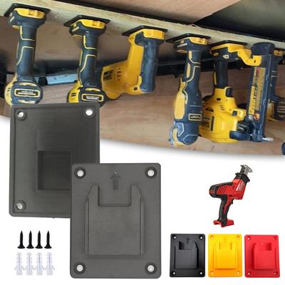 Tool Holders for Dewalt 14.4V 18V 20V Drill with 4 Mounting Nails Tool Mount Fit for Milwaukee M18 18V Tools Hanger