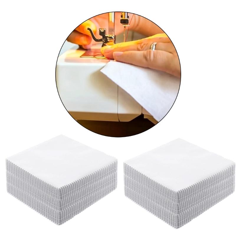 100pcs White Cotton Squares 12.7cm Size Microfiber Materials For Quilting And Craft