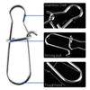 Lures Hooks Clips Lock Snap Connector Swivel Connector Fishing Snaps Clips Swivel Lure Connector