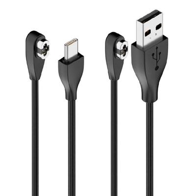 Ersatz-Schnellladekabel USB C/USB-Netzkabel für S710 Kopfhörer Reparaturzubehör Magnetisch 4-Pin