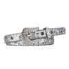 Belt Women'S Rhinestone Pin Buckle Decorative Personality Sequin Belt Women'S Hollow Air Eye Punk Belt Thin