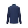 Li Ning Tennis Series Solid Color Zipper Stand Collar Comfortable Breathable Versatile Casual Sports Jacket Men Jacket Deep-Navy AFDUD49-2