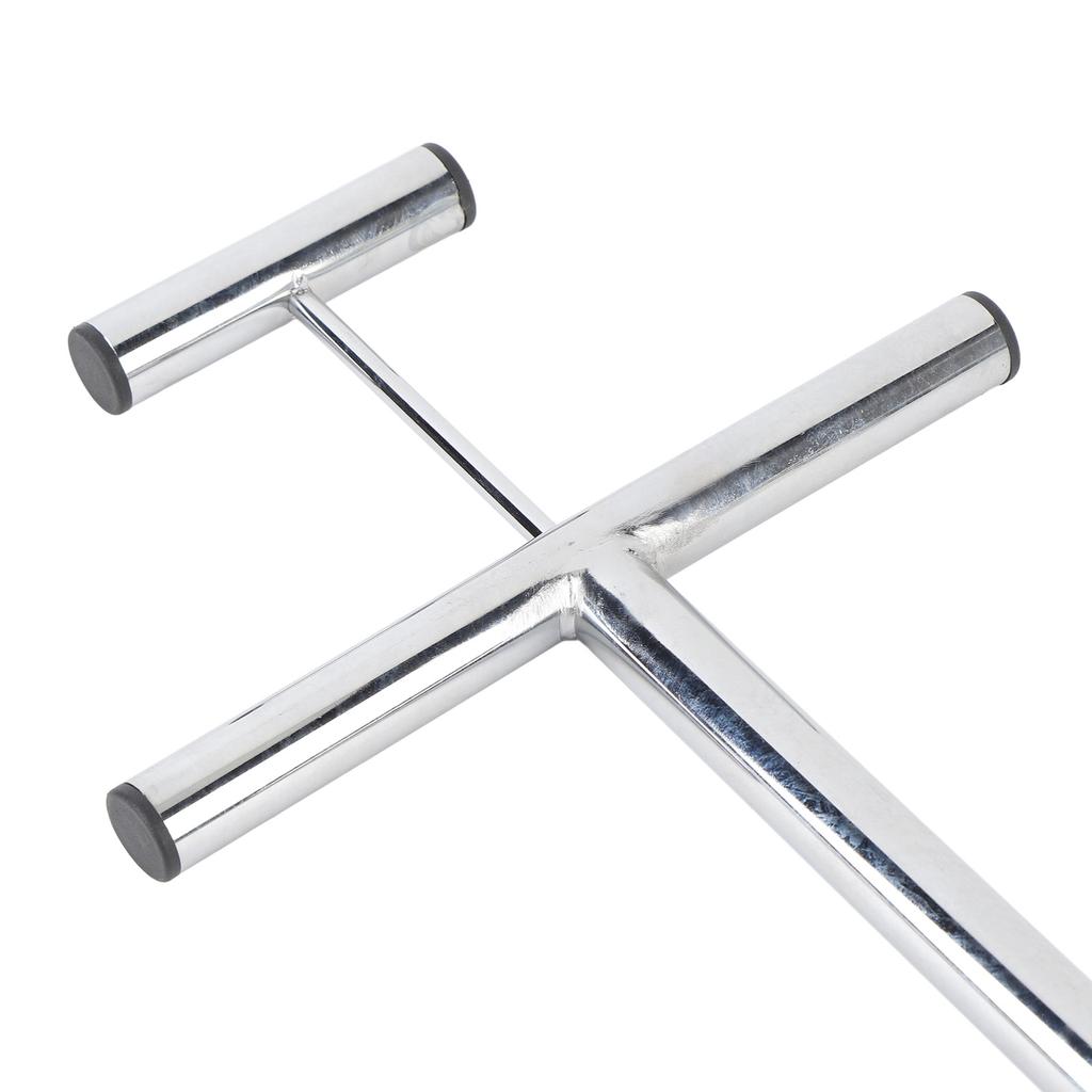 Soil Sample Probe with Ejector Tubular Stainless Steel Rod T Shaped Handle for Plant Care Garden Farm