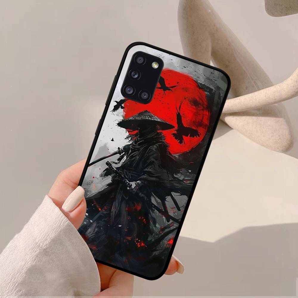 Japan Ghost Face Samurai Phone Case For Samsung A 52 53 21 32 13 12 71 31 51 40 72 73 70 22 42 50 30 20 21 shell