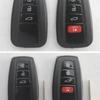 KD TIA36-4 Button Smart Card Key for New Toyota Models 8A 4D Remote Control X3