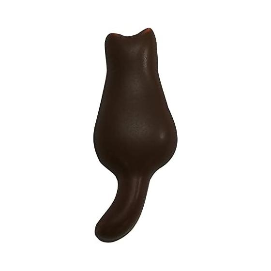 Arita Ware Chopstick Rest, Approx. 6cm, Cat, Brown, Made in Japan